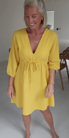 GUUS tetra dress yellow