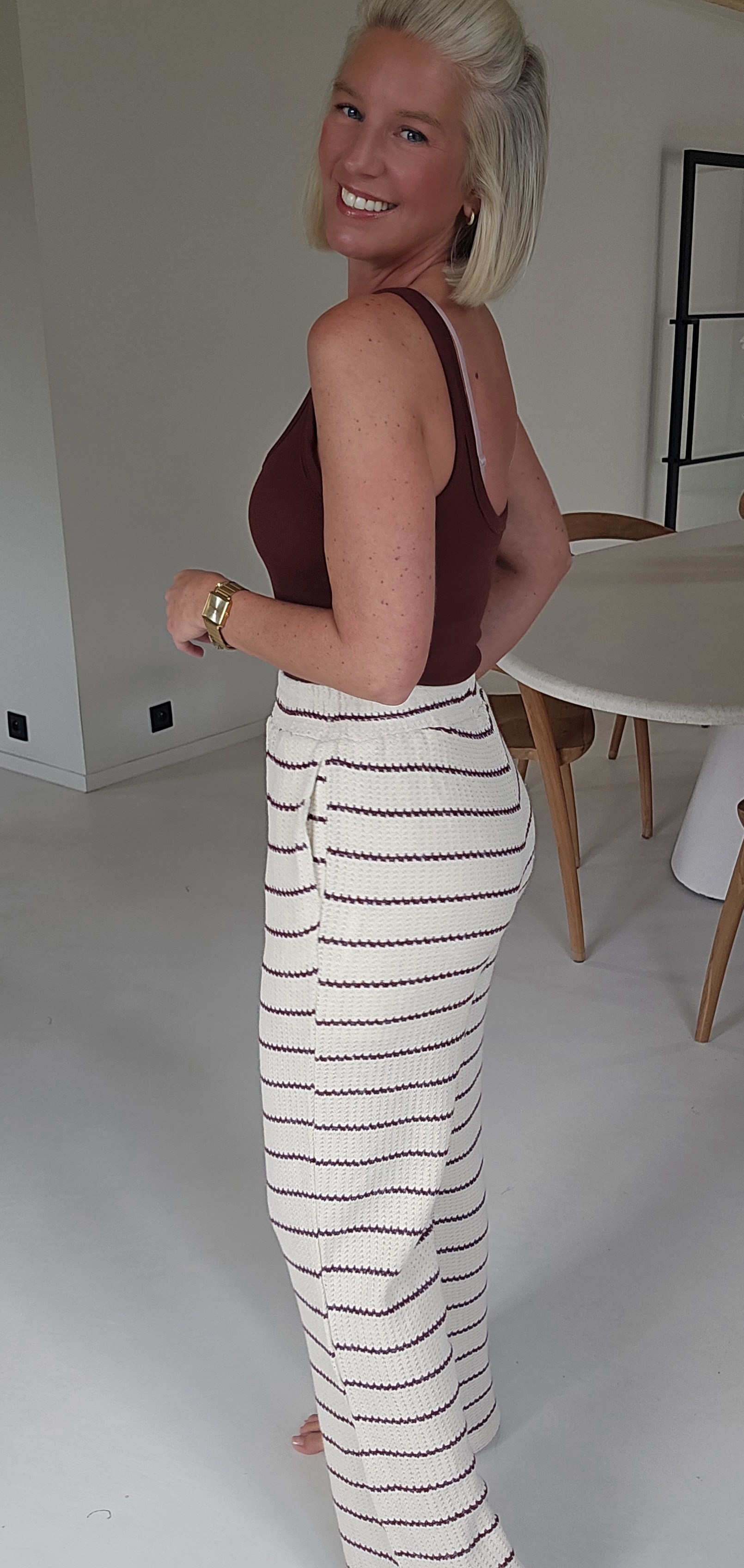 LINDIE crochet pants