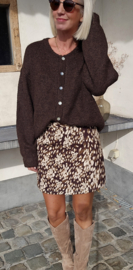 LIESJE cardigan chocolat