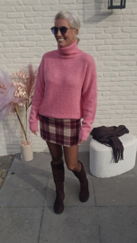 PLAID ABOUT ME mini skirt