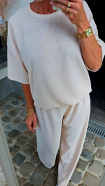 BUYorCRY comfy set beige