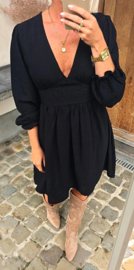JAYLIN viscose dress black