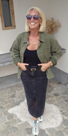 THE PERFECT JEANS jacket khaki