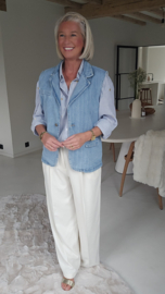 SUNLIT tailored pants ecru