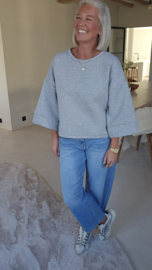 CLOUDY COURT sweatshirt mêlee grey