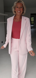 SANDI suit blazer soft pink