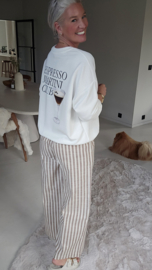 ESPRESSO MARTINI sweatshirt white