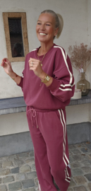 TILLY sweatshirt burgundy