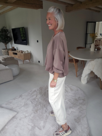 LENI sweatshirt taupe