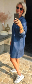 DANA jeans dress blue