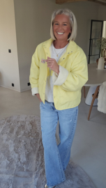 STEPHANIE reversible jacket yellow