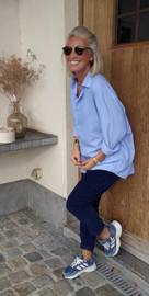 ROSA oversized shirt soft blue