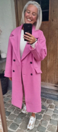 TRUDY maxi  coat pink