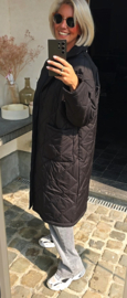 ANDA maxi jacket black