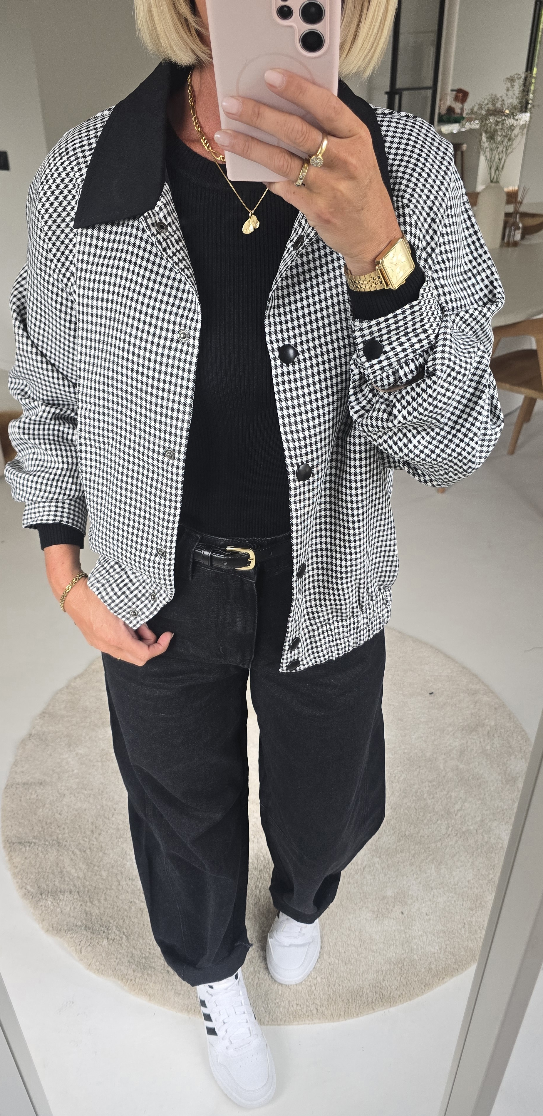 CAITH vichy jacket