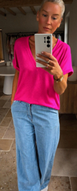 INA viscose tee fuschia