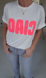 CIAO cotton T-shirt white