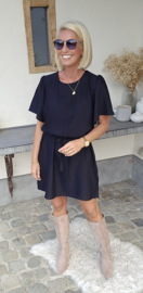 CHALIZE viscose dress black