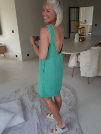 THE PERFECT JEANS 2 sleeveless dress green