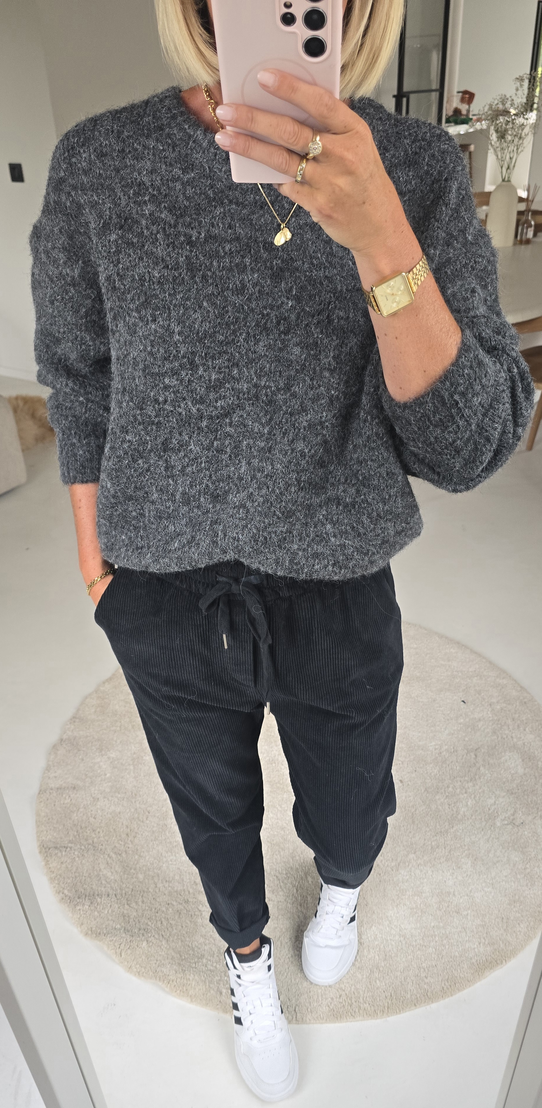 BEZIERS soft knit carbon