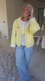 STEPHANIE reversible jacket yellow