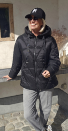 TISHA fancy coat black