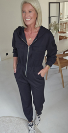 ANA sweatshirt jumpsuit black