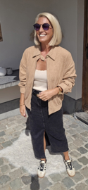 ANGIE corduroy jacket camel