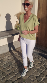 INA viscose tee anis