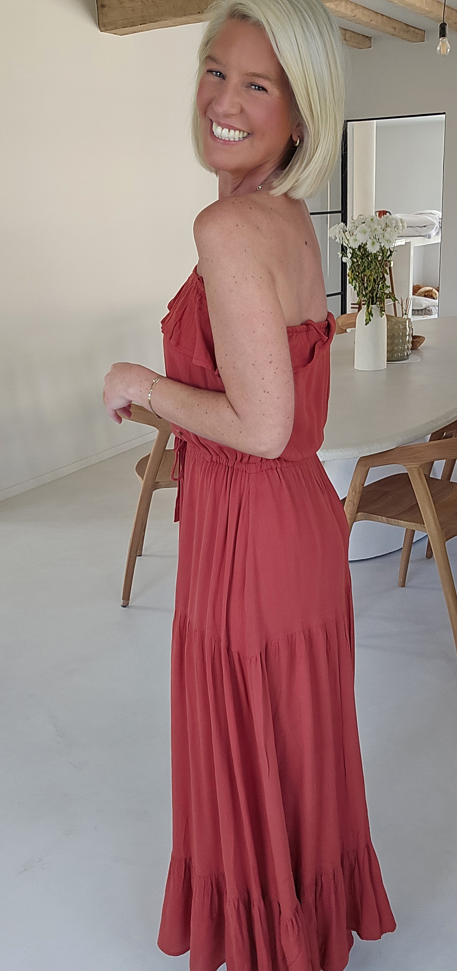 LILITH maxi dress terra