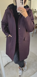 BYE BYE RAINY DAYS raincoat burgundy