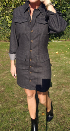 MIA jeans dress black