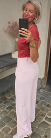 SANDI suit pants soft pink