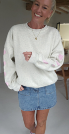 VALENTINE sweatshirt soft mêlee grey