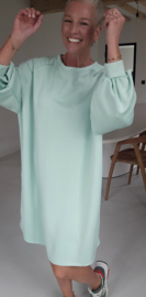 ARIEL sweatshirt dress mint