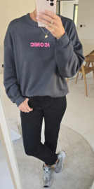 ICONIC sweatshirt dark grey
