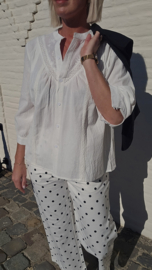 SELINA cotton blouse