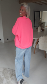 CIAO sweatshirt neon coral
