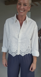JASMIJN cotton linen shirt