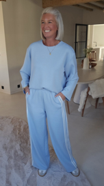 JOJO jogger pants pastel blue