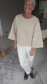 CLOUDY COURT sweatshirt beige