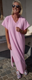 MADLINE T-shirt dress washed pink