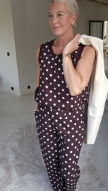 BODIEN polkadot two-piece set