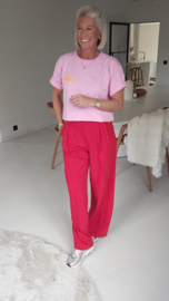 BEACH CLUB SUNSET tee pink