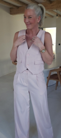 LISAN waistcoat soft pink