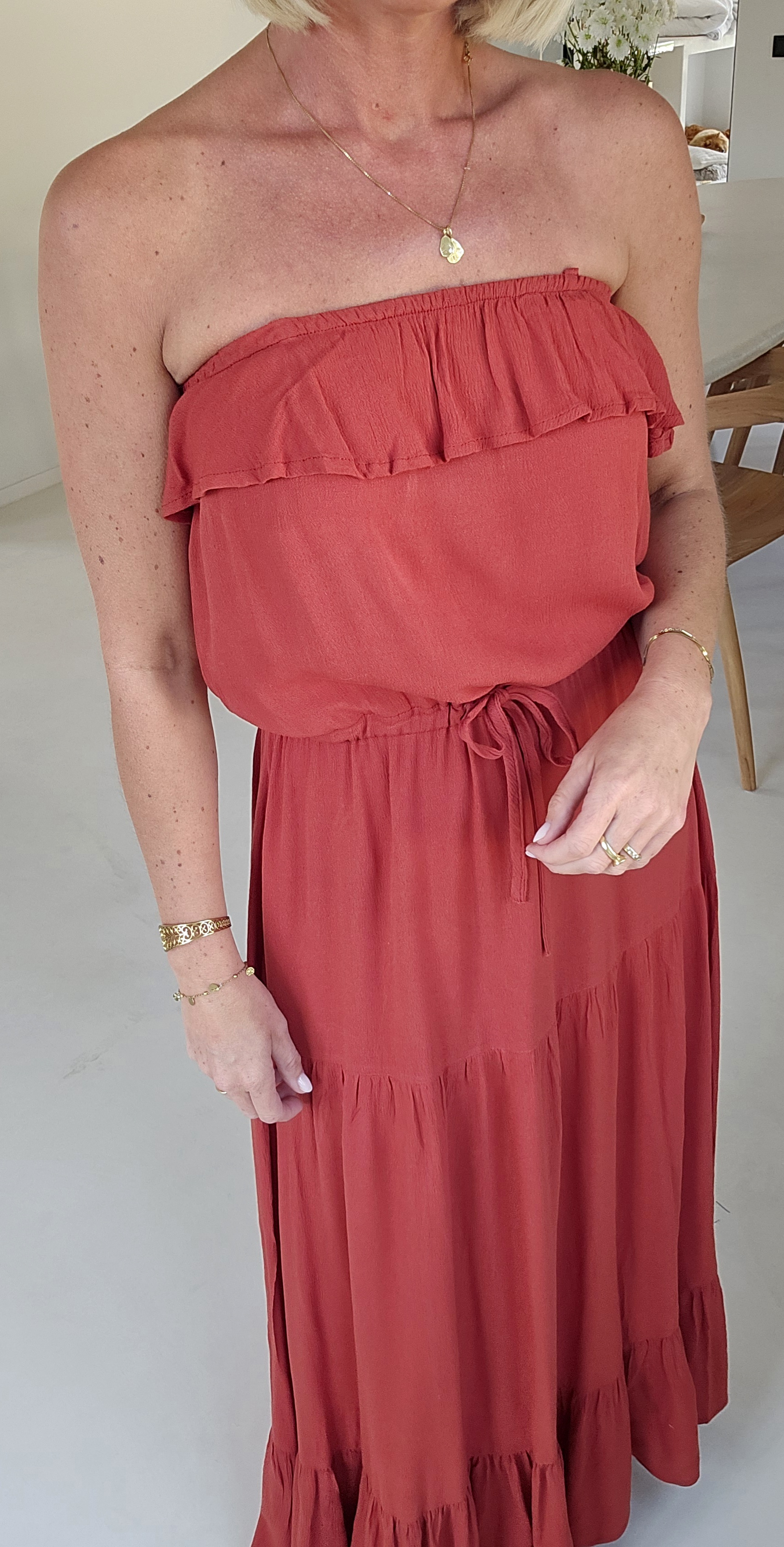 LILITH maxi dress terra
