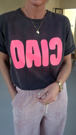 CIAO cotton T-shirt black