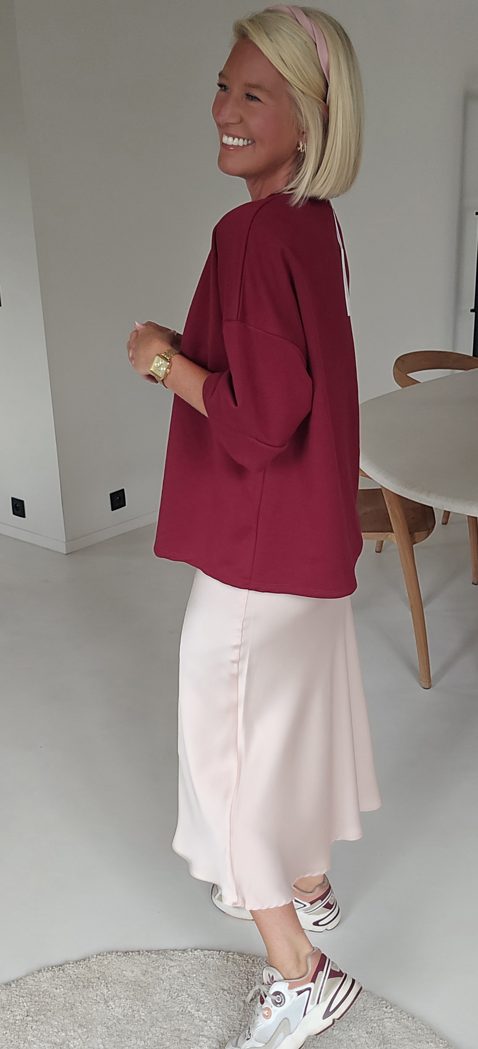 PALMA sweatshirt burgundy