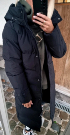 TRIX maxi winter puffer coat black