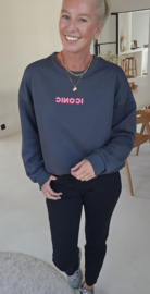 ICONIC sweatshirt dark grey